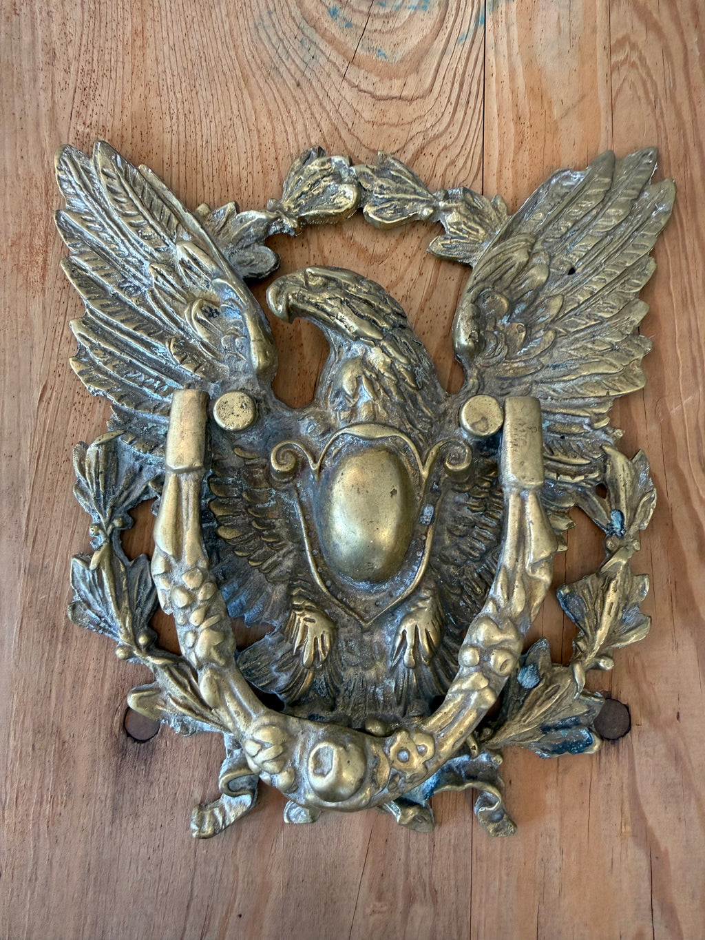 Brass Eagle Doorknocker