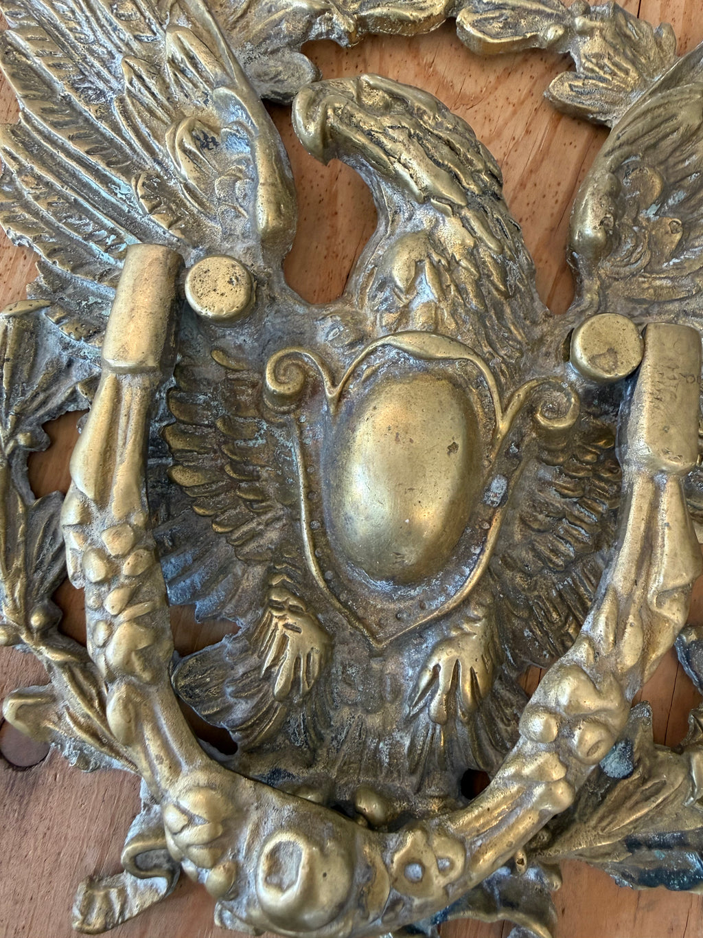 Brass Eagle Doorknocker