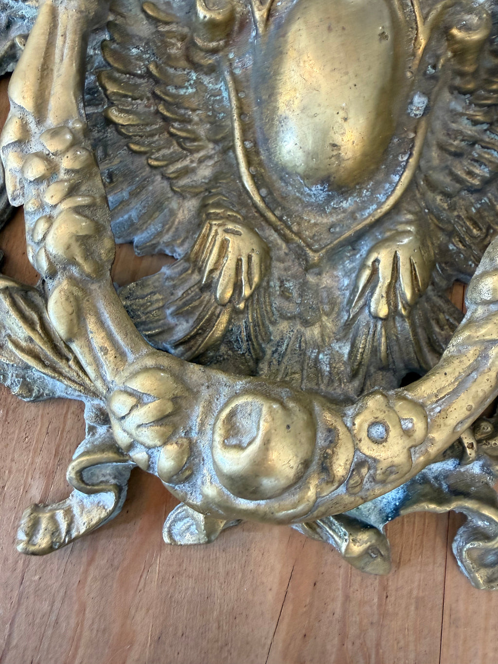 Brass Eagle Doorknocker