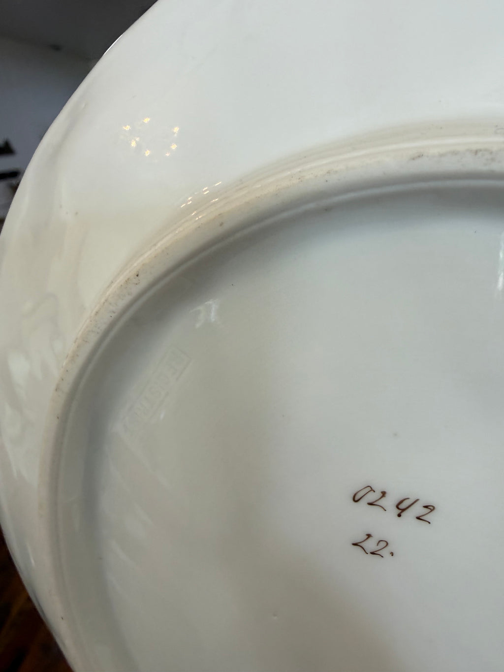 Antique Oyster Plate