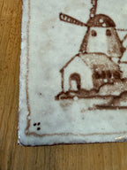 Vintage Windmill Tile