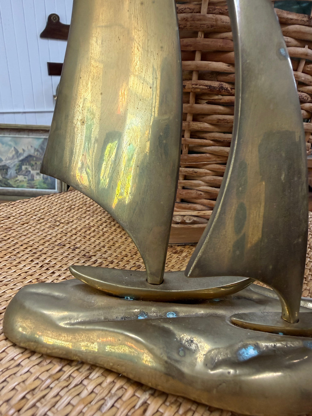 Brass Sailboats