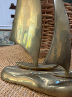 Brass Sailboats