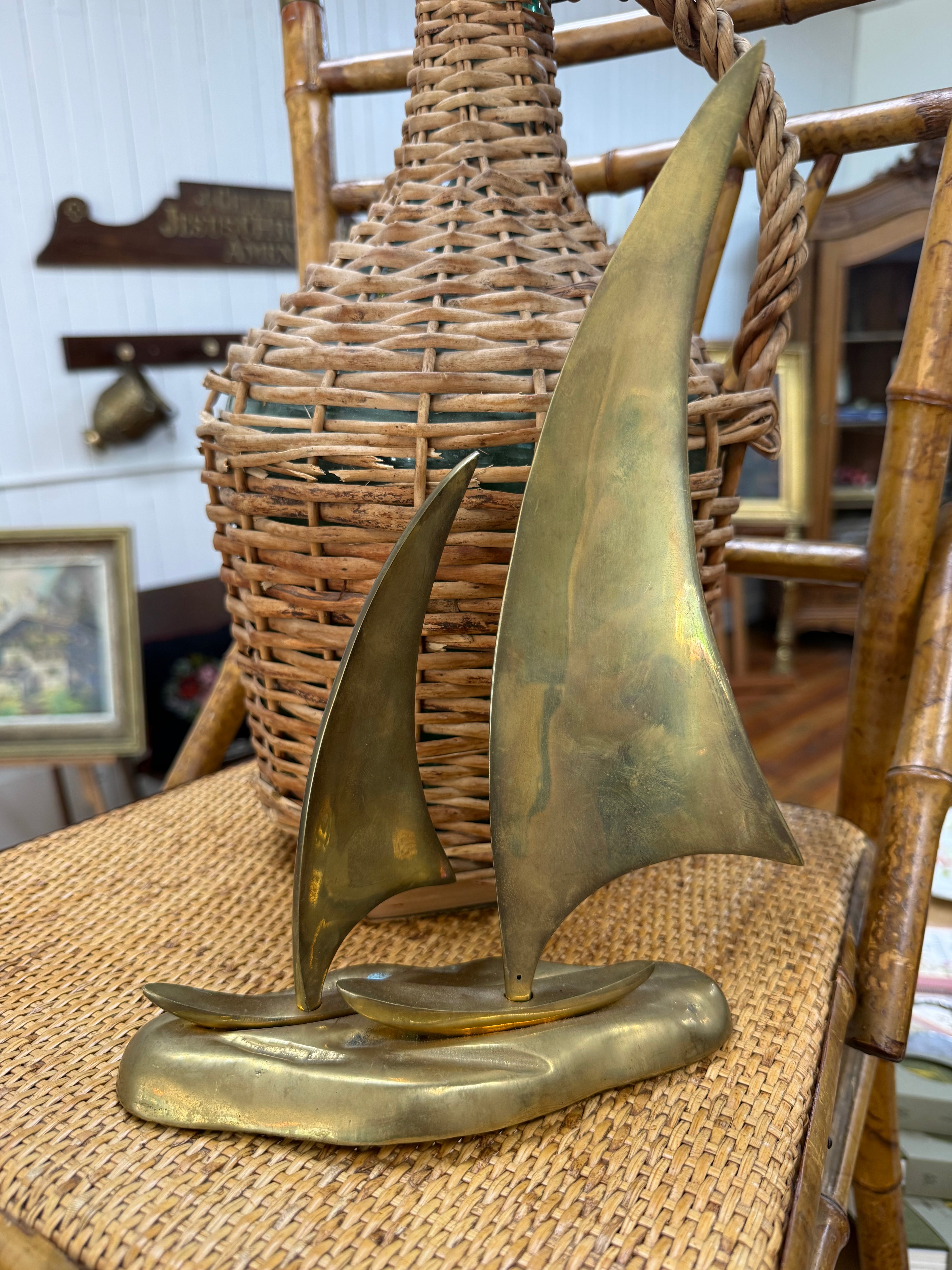 Brass Sailboats
