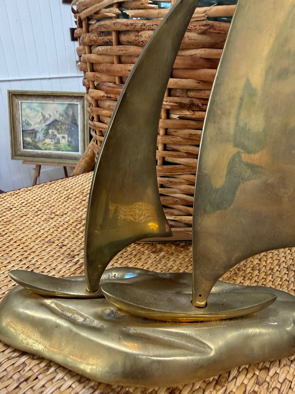 Brass Sailboats