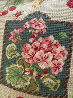 Vintage Needlepoint Pillow
