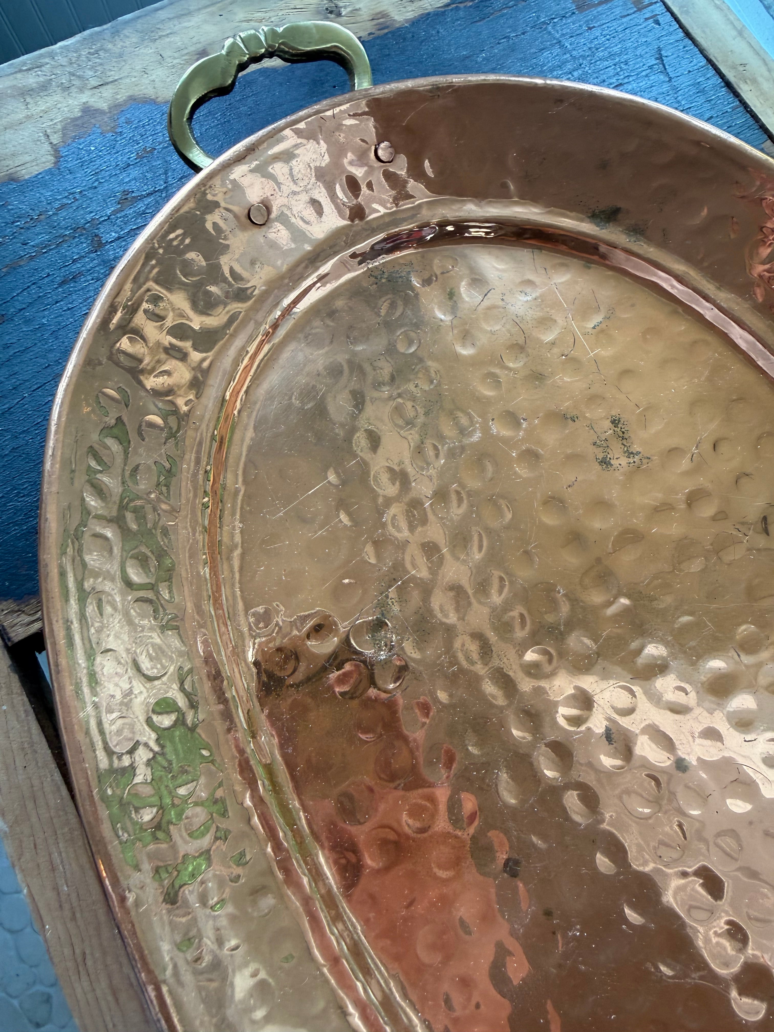 Vintage Copper Tray Medium