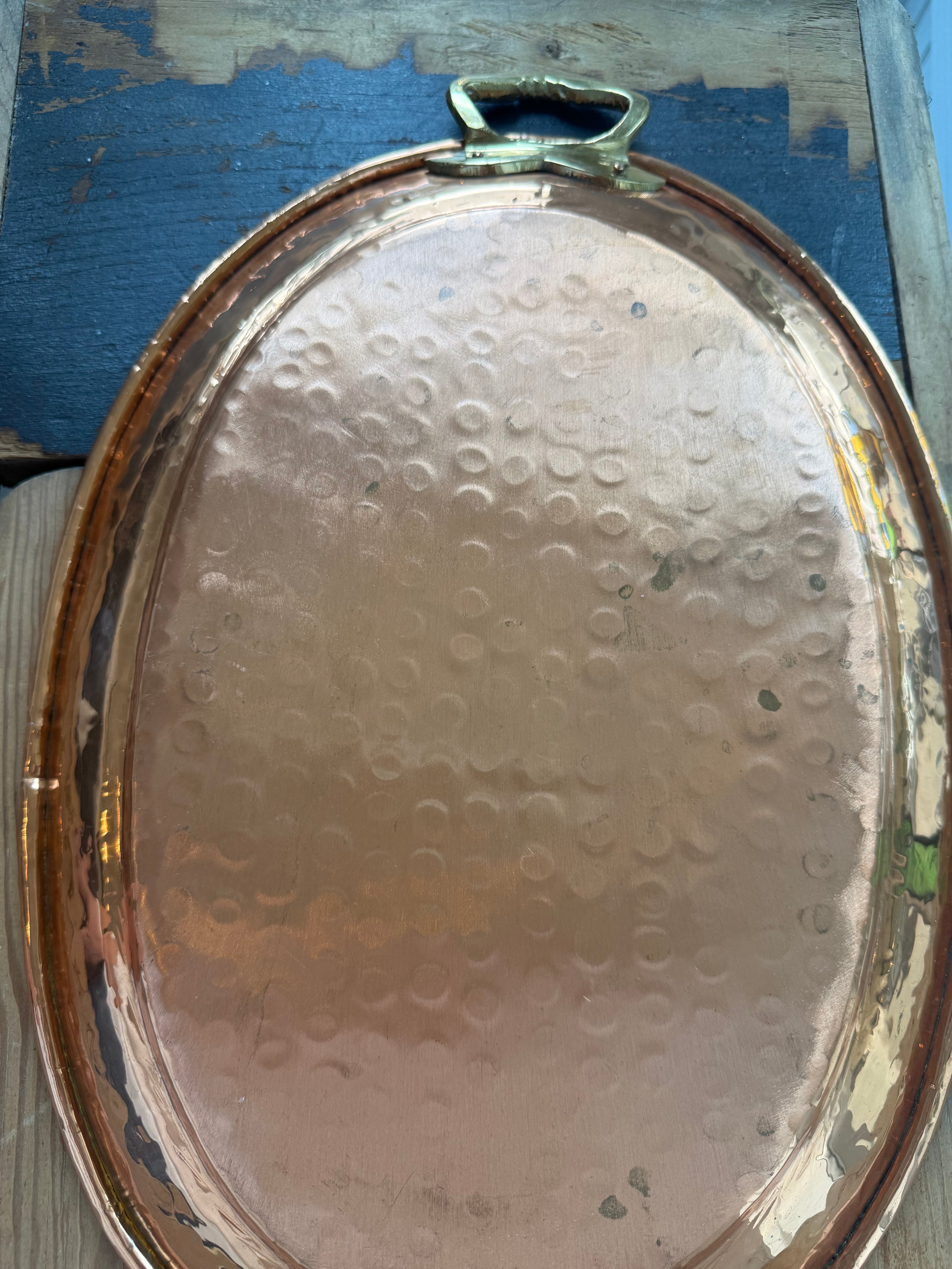 Vintage Copper Tray Medium