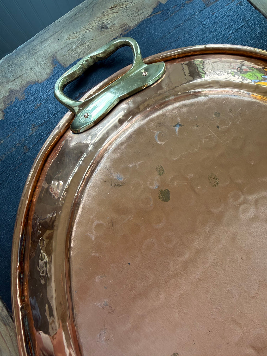 Vintage Copper Tray Large
