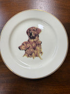 Golden Retriever Plate
