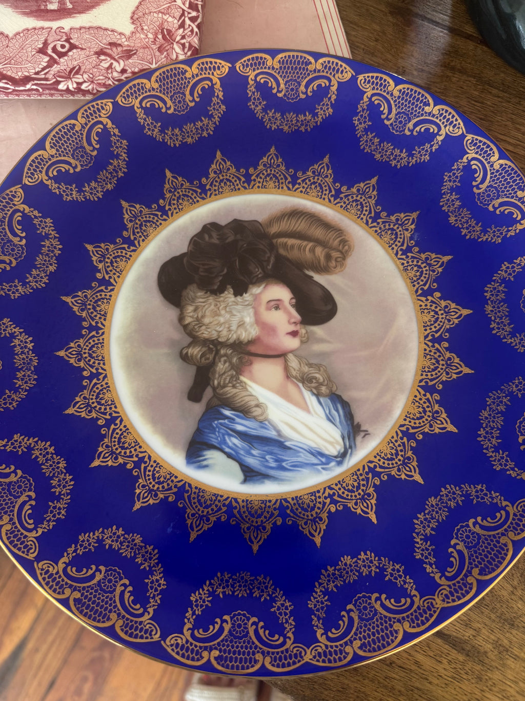 German Porcelain Plate
