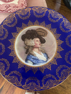 German Porcelain Plate