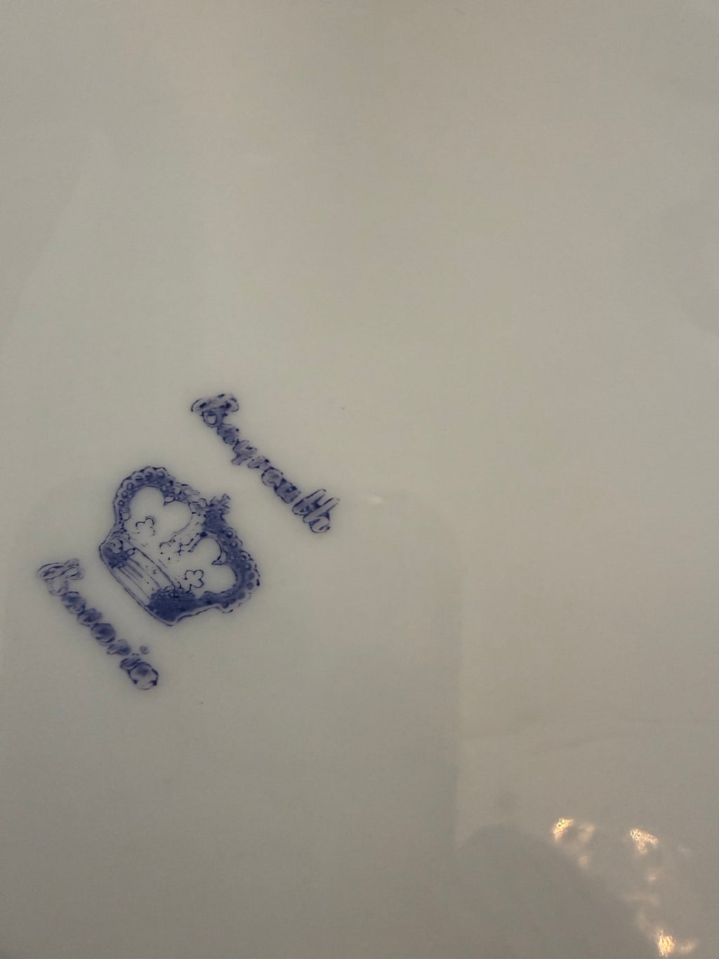 German Porcelain Plate