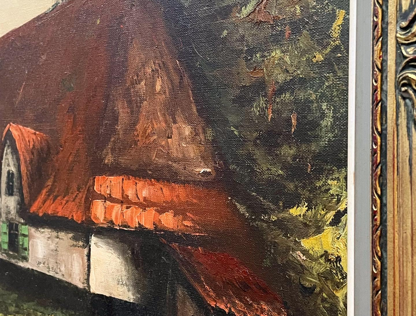 Vintage Landscape Oil