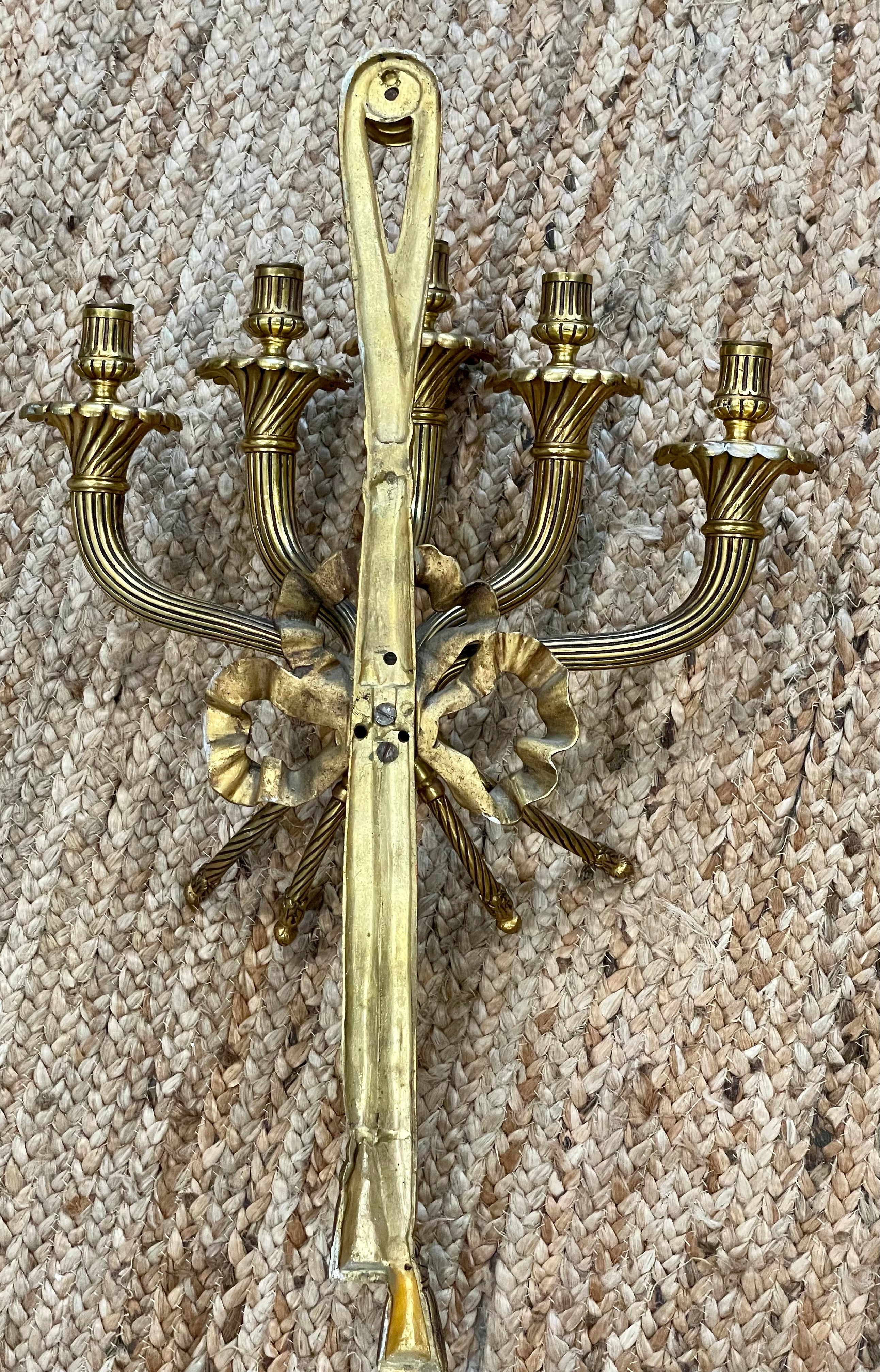 French Bronze Candelbra