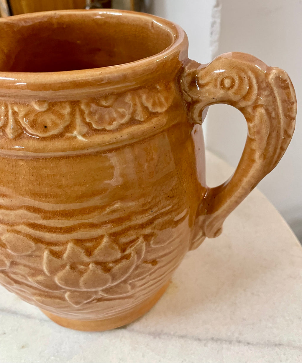 French Pottery Pitcher
