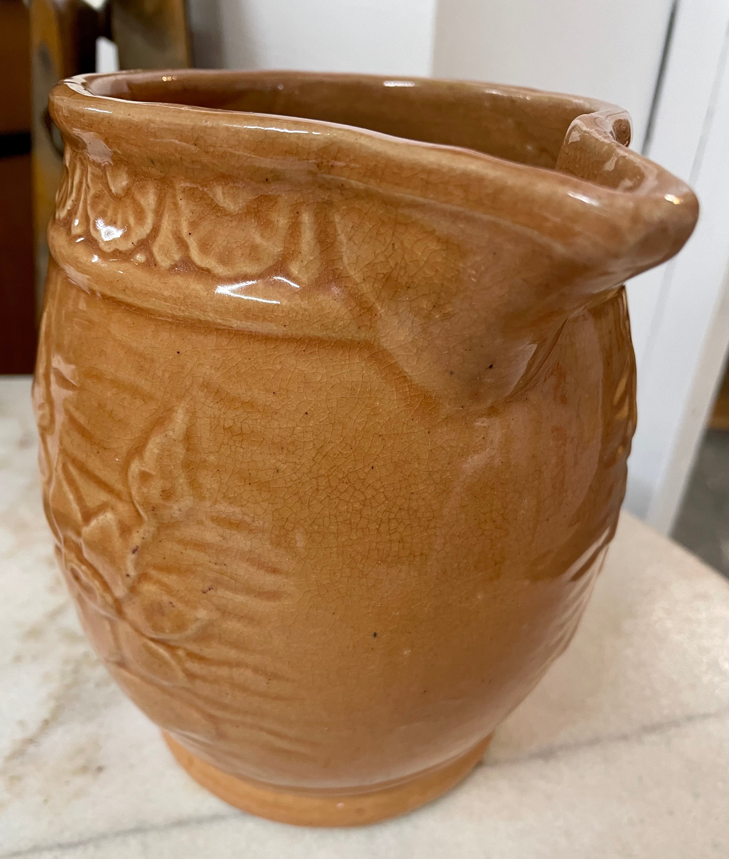 French Pottery Pitcher