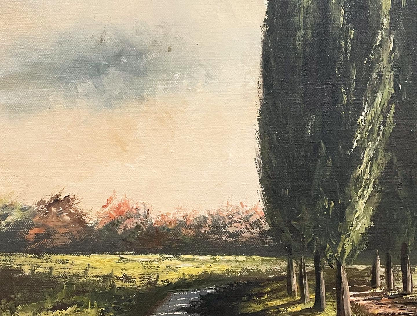 Vintage Landscape Oil