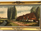 Vintage Landscape Oil
