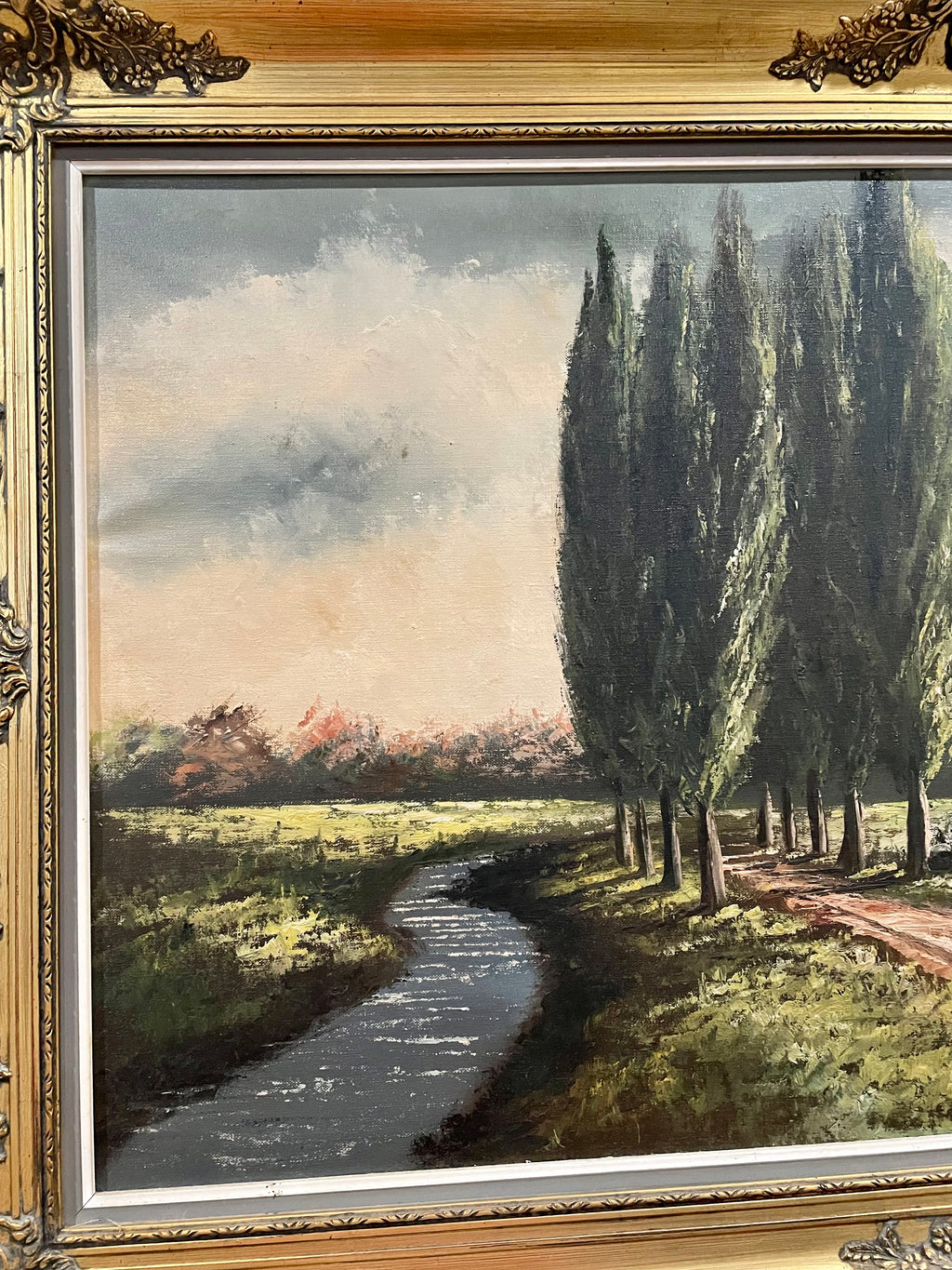 Vintage Landscape Oil