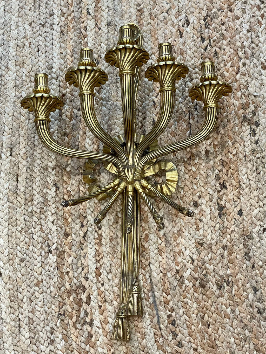French Bronze Candelbra